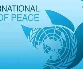 International Day of Peace, September 21